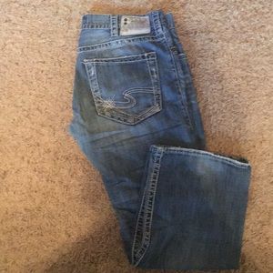 Men’s Silver Jeans